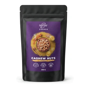 Nustino Crunch – Rostade cashewnötter – Honey Mustard Crunch 200 g