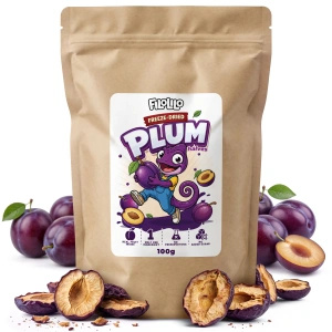 FiloLilo – Frystorkade plommon (halvor) 100 g