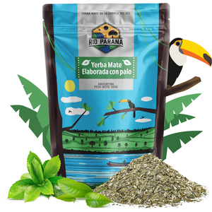 Yerba Mate set Rio Parana Energia Elaborada 2x500g + tillbehör