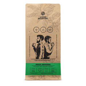 Coffee Broastery - Hela bönor kaffe Brazil Mogiana Premium 1 kg