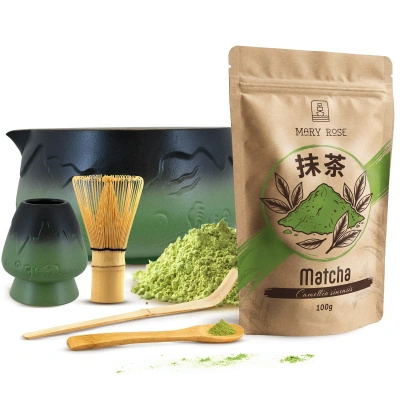 Set för bryggning av Matcha te