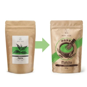 Set för färgglad Matcha Latte: Matcha + Pink Matcha + tillbehör