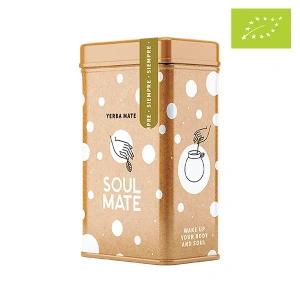 Yerbera – Metallburk + Soul Mate Orgánica Siempre 0,5 kg