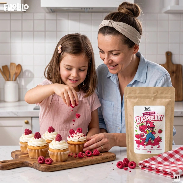 FiloLilo – Frystorkat hallon 20 g