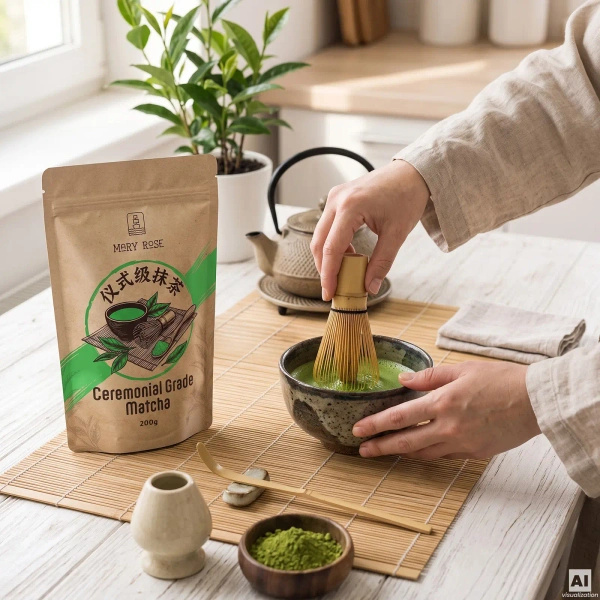 Mary Rose – Kinesiskt Matcha grönt te Ceremoniell 200 g
