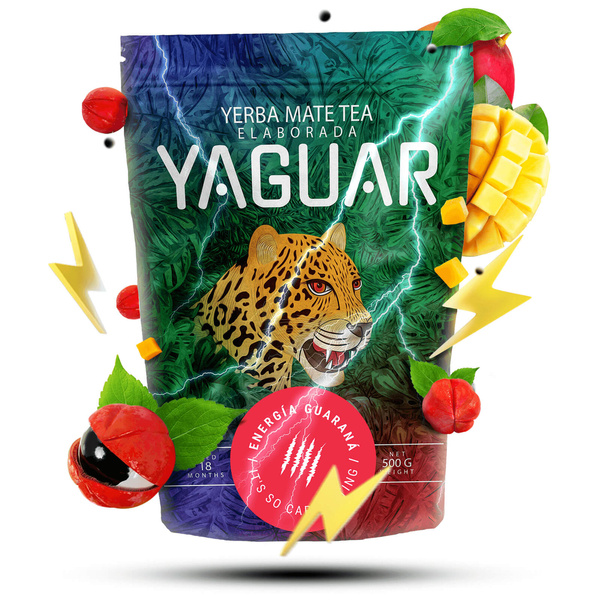Presentpaket Yerba Mate Yaguar Energia 0,5kg