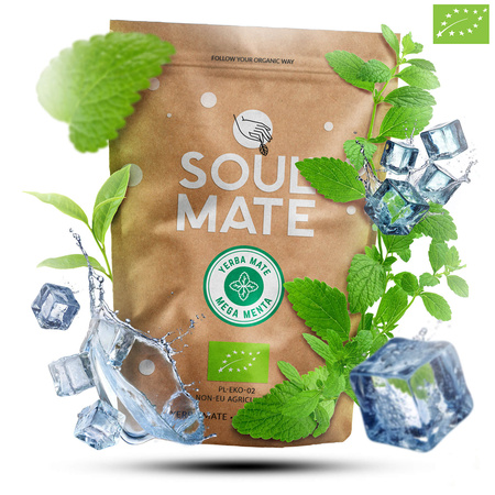 2x Soul Mate Organica Mega Menta 500g (1kg)