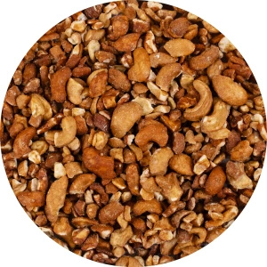 Nustino Crunch – Rostade cashewnötter – Spring Green Onion 200 g
