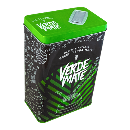 Yerbera – Metallburk + Verde Mate Green Menta Limón 0,5 kg