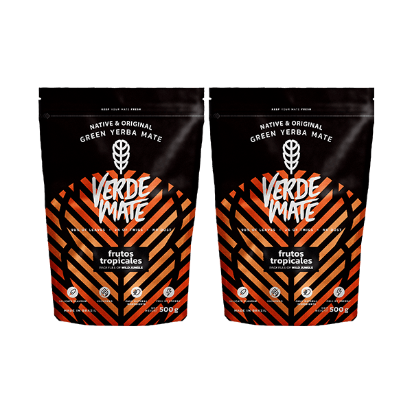 Yerba Verde Mate Green Frutos Tropisk frukt 1kg