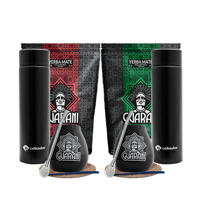 SET Yerba Mate tillbehör för två termosar