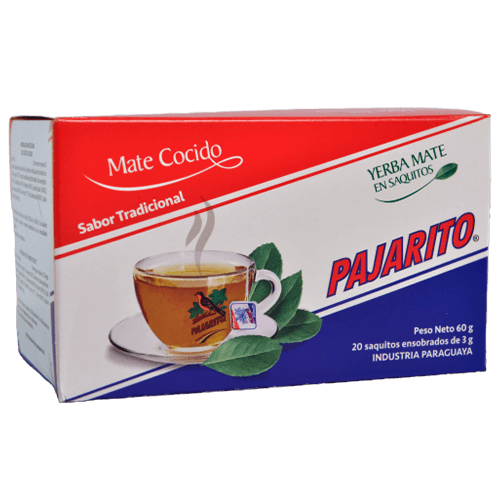 Pajarito traditionell i tepåsar 20x3g