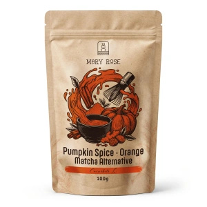 Mary Rose – Orange Matcha Alternative – Pumpkin Spice (pulver) 100 g