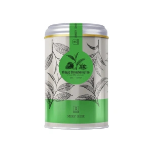 Presentset med kaffe och te + rostade, saltade pistagenötter