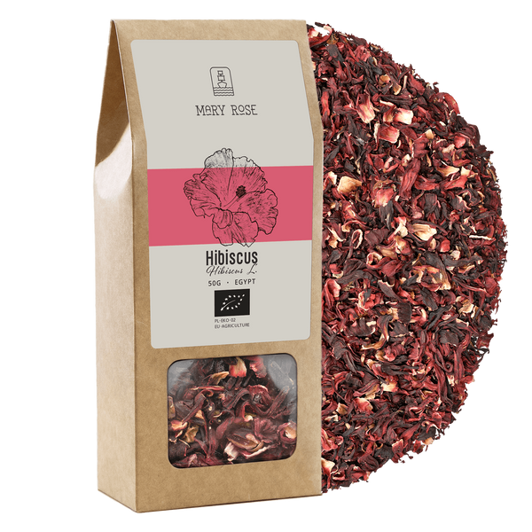 Mary Rose - Hibiskus ekologisk (blomblad) 50 g 
