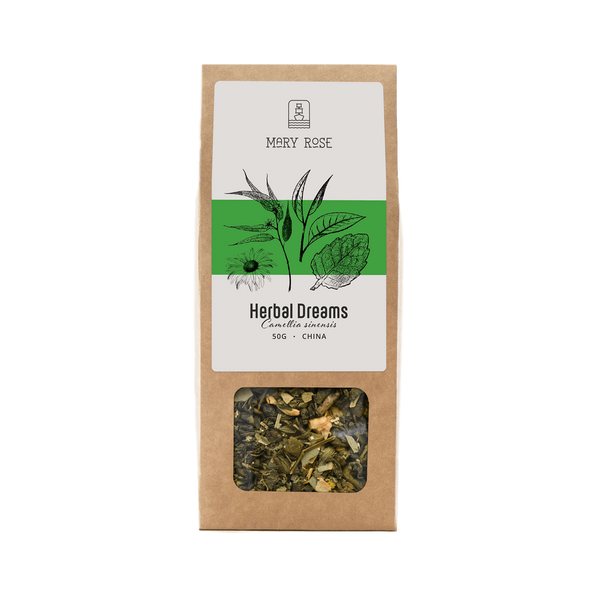 Mary Rose - Herbal Dreams Grönt Te - 50g
