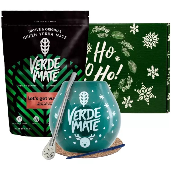 Yerba Verde Mate Låt oss bli varma presentförpackning