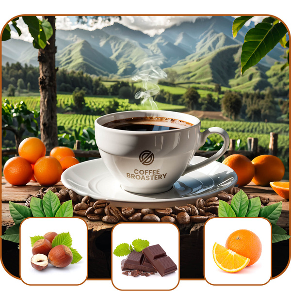 Bro Coffee Roastery - Hela bönor kaffe Amico dall'Italia Espresso Roast 1 kg