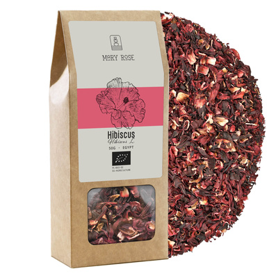 Mary Rose - Hibiskus ekologisk (blomblad) 50 g