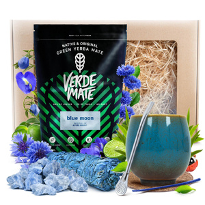 Esoterisk Presentset: Yerba Mate + Vit Salvia + Blå Kalcit