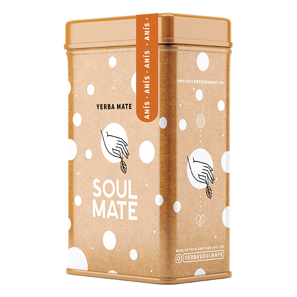 Yerbera – Metallburk + Soul Mate Orgánica Anís 0,5 kg