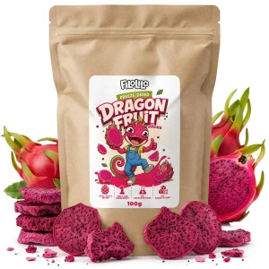 FiloLilo – Frystorkad drakfrukt (skivor) 100 g