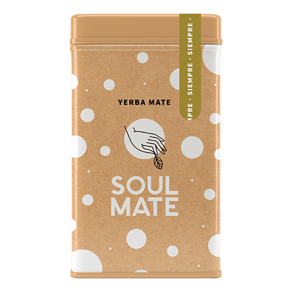Yerbera – Metallburk + Soul Mate Orgánica Siempre 0,5 kg