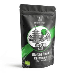 Mary Rose – Japanskt Matcha Tenno grönt te (BIO) Ceremoniellt 30 g