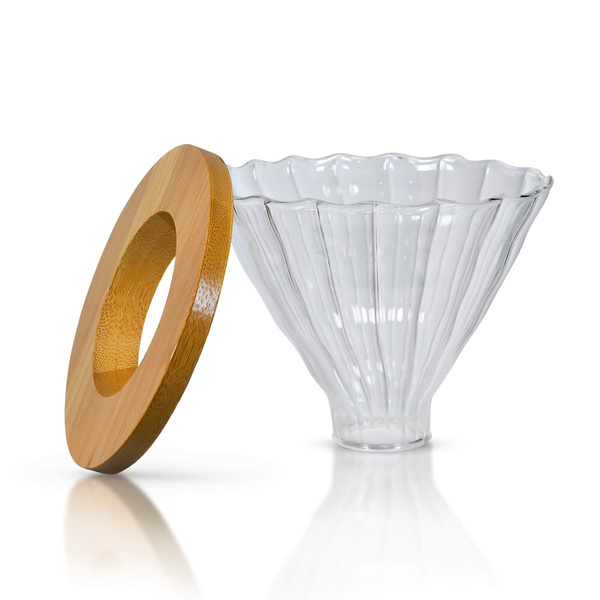 Kaffebryggningsset – glastratt och kanna