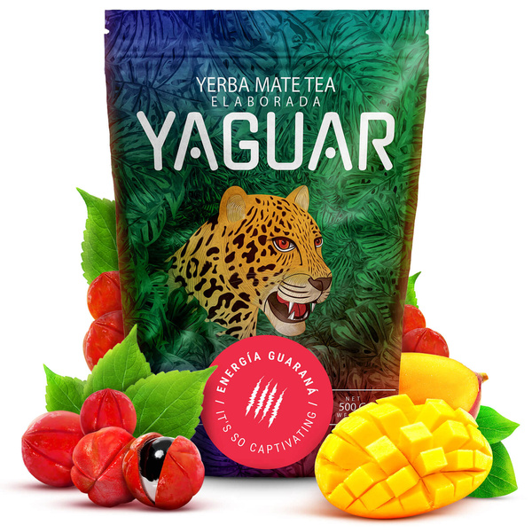 Presentförpackning Yerba Mate Yaguar Energia 0,5kg