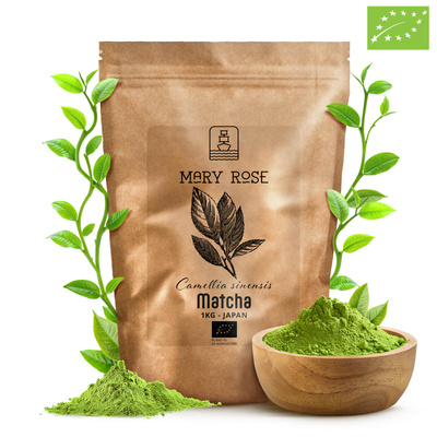 Mary Rose – Japanskt Matcha grönt te (BIO) 1 kg