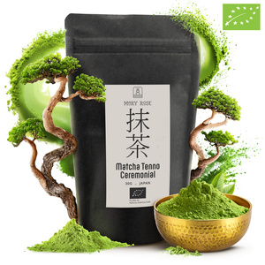 Mary Rose – Japanskt Matcha Tenno grönt te (BIO) Ceremoniellt 30 g