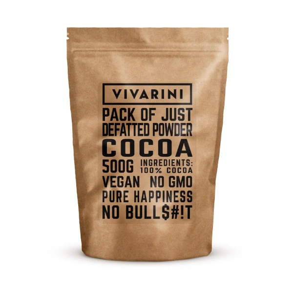 Vivarini – Alkaliserad kakao mörk (pulver) 0,5 kg