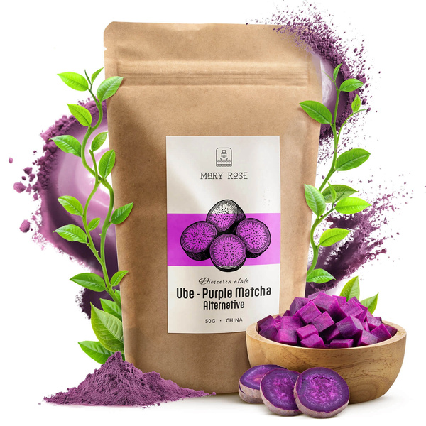 Set med färgglada matcha: Pink Matcha + Purple Matcha