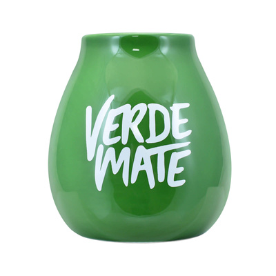 Matekopp keramik grön - Verde Mate - 350 ml