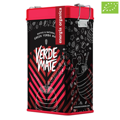 Yerbera – Metallburk + Verde Mate Green Energia Organica 0,5 kg