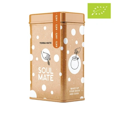 Yerbera – Metallburk + Soul Mate Orgánica Anís 0,5 kg