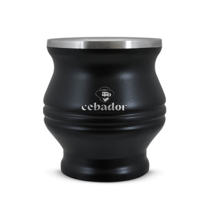 TermoColador – termosmugg för yerba mate – 190 ml (svart)