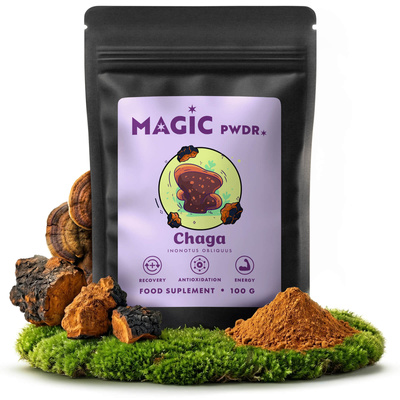 Magic Pwdr – Chaga – Sprängticka 100 g