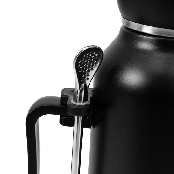 YerbaGo – Termos med kalebass och bombilla 1,3 L – svart