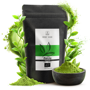 PREMIUM-set för att tillreda matcha-te: japansk ekologisk matcha 30g + tillbehör