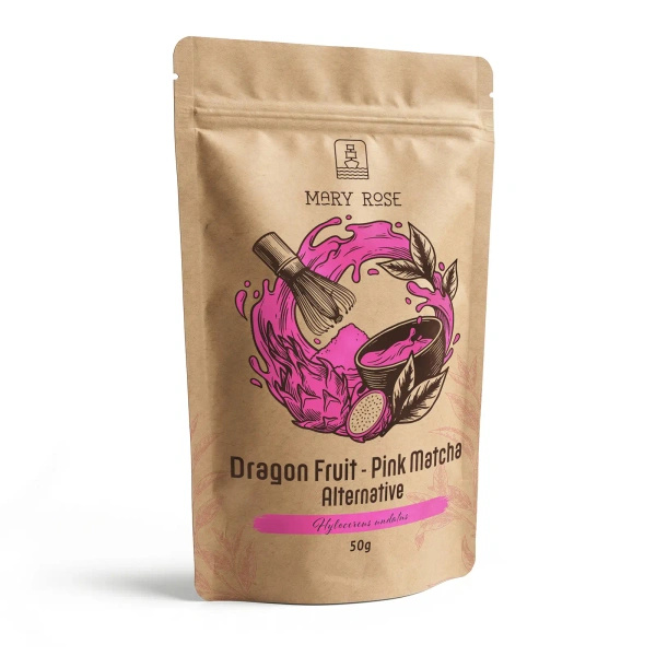 Mary Rose – Pink Matcha Alternative – Drakfrukt (pulver) 50 g