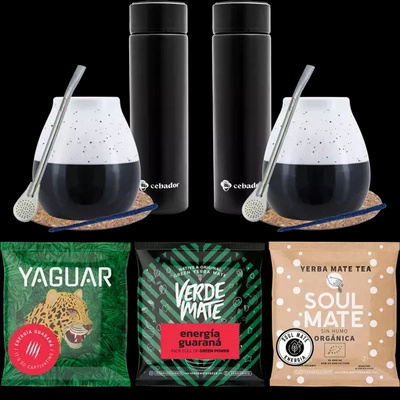 STORT YERBA MATE STARTPAKET FÖR TVÅ PERSONER
