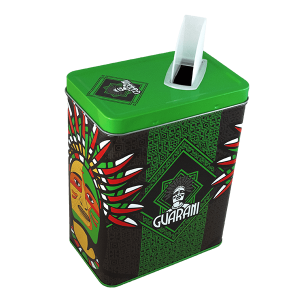 Yerbera – Metallburk + Guarani Naranja 0,5 kg