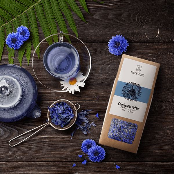 Mary Rose - Kronblad av blå kornblomma (blå) 10 g