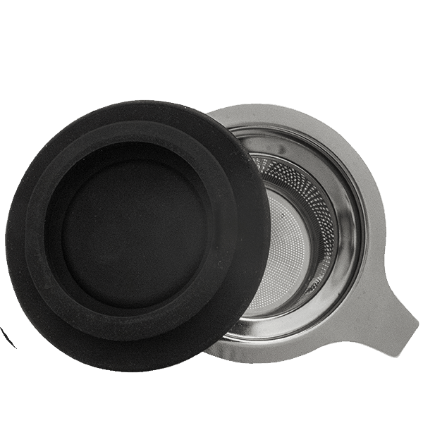 Sugkopp för yerba mate / te - modell "Enorme con tapa"