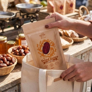 Nustino Bites – Torkade Dadlar – Creamy Peanut Butter 100 g