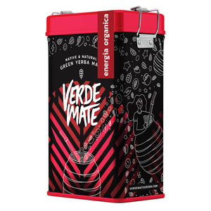 Yerbera – Metallburk + Verde Mate Green Energia Organica 0,5 kg