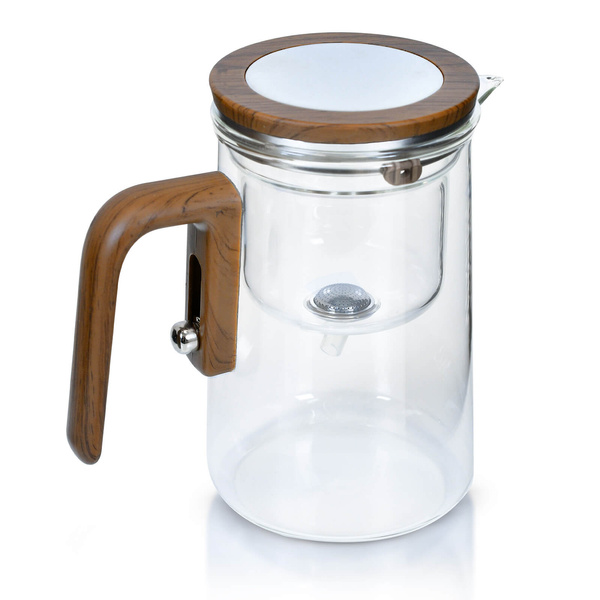 Glastekanna med magnetisk sil 800 ml