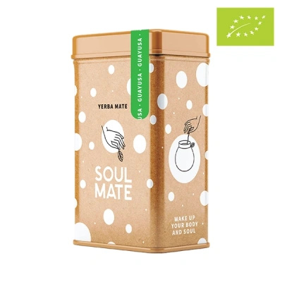 Yerbera – Metallburk + Soul Mate Orgánica Guayusa 0,5 kg